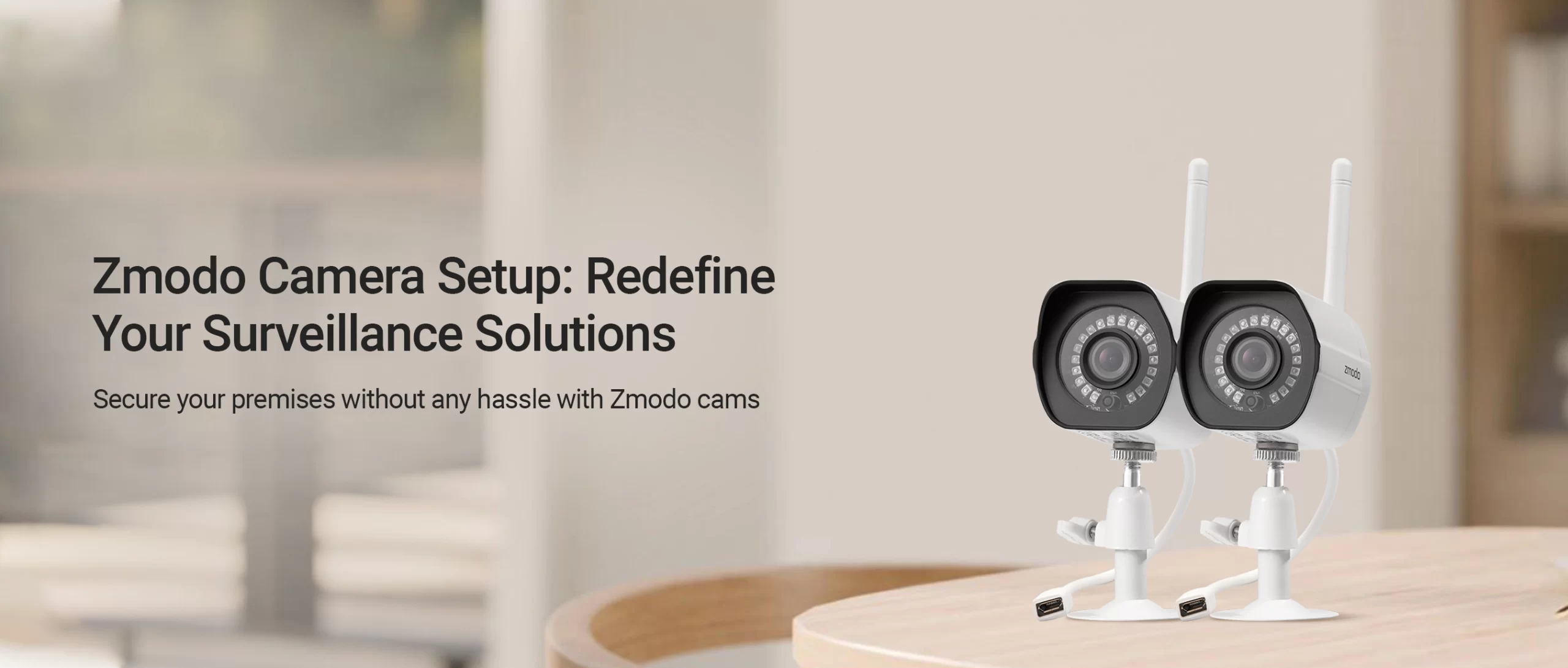 zmodo camera setup